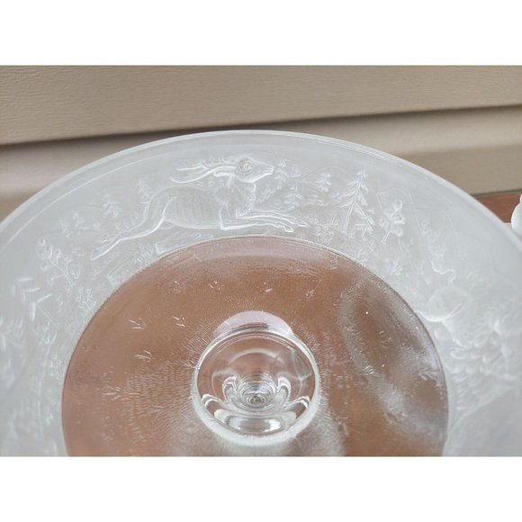 L G Wright Westward Ho! Pioneer Tippecanoe 11" Covered Compote - Picture 10 of 10